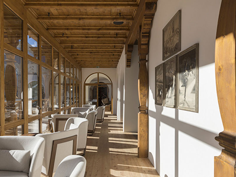 Eispavillon Kulmhotel -  St. Moritz, Schweiz